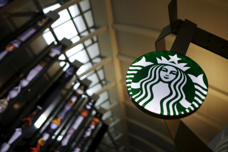A Starbucks store is seen inside the Tom Bradley terminal at LAX airport in Los Angeles