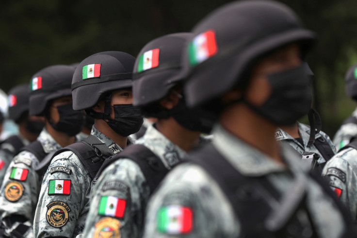 Official presentation of the National Guard's newly created Special Force of Reaction and Intervention (FERI) in Mexico City