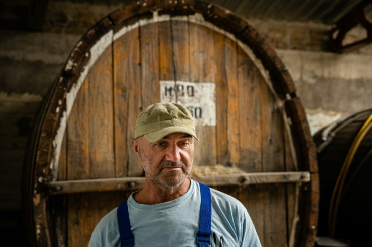 Pavlo Magalias set up the Olvio Nuvo vineyard in 2013