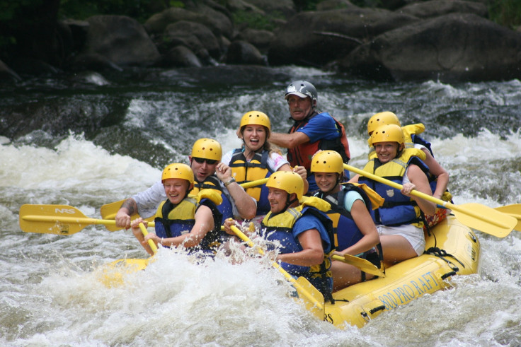 white water rafting