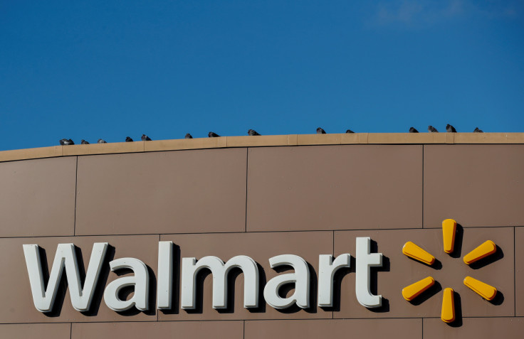 Walmart's logo is seen outside one of the stores in Chicago