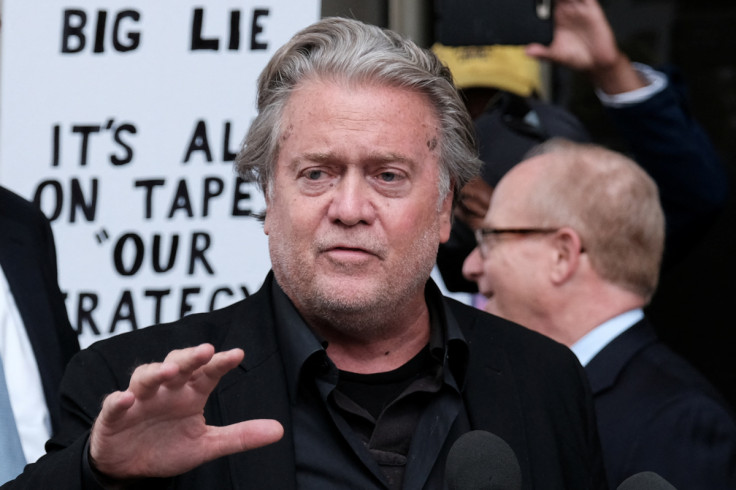 Trial of former Trump White House chief strategist Steve Bannon