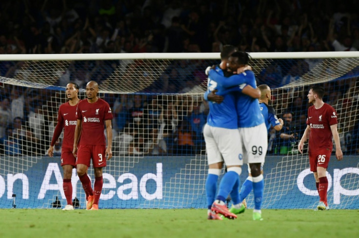 Napoli inflicted a stunning 4-1 defeat on Liverpool in their Champions League opener in Naples on Wednesday