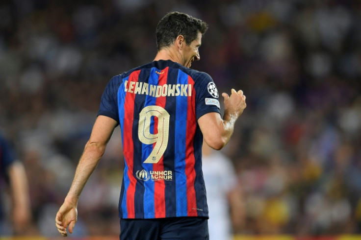 Robert Lewandowski enjoyed a dream Champions League debut in a Barcelona shirt