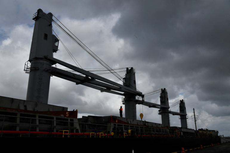 Ukrainian grain ship arrives in Ireland