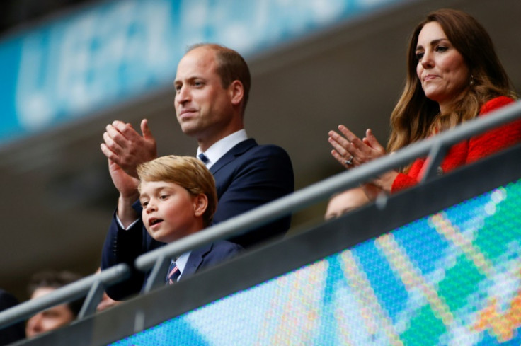 Prince George attended the Euro 2020 football championships with his parents
