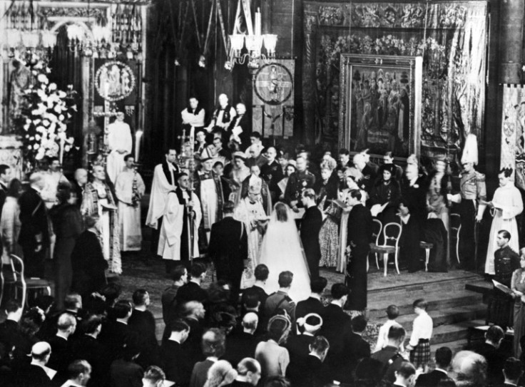 Biara itu adalah tempat pernikahannya sendiri dengan Pangeran Philip pada tahun 1947