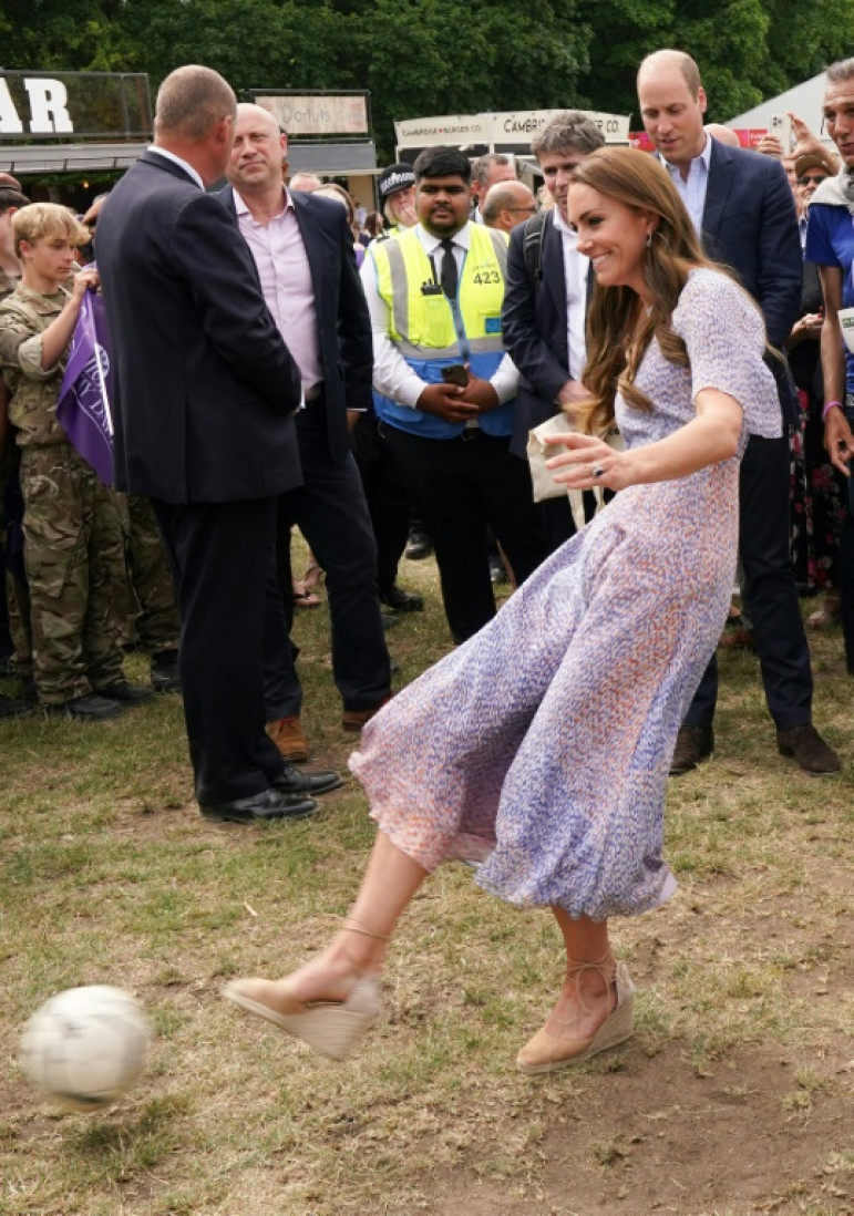 Kate has provoked criticism from feminist commentators over her perfectly turned-out appearance