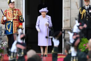 Queen Elizabeth II last stayed at the Palace of Holyroodhouse in Edinburgh in June, 2022