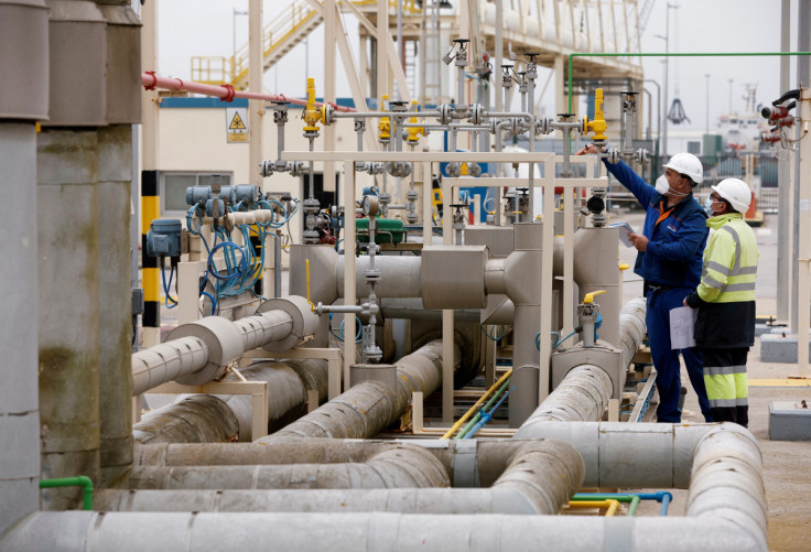 Enagas liquefied natural gas (LNG) terminal at Zona Franca in Barcelona