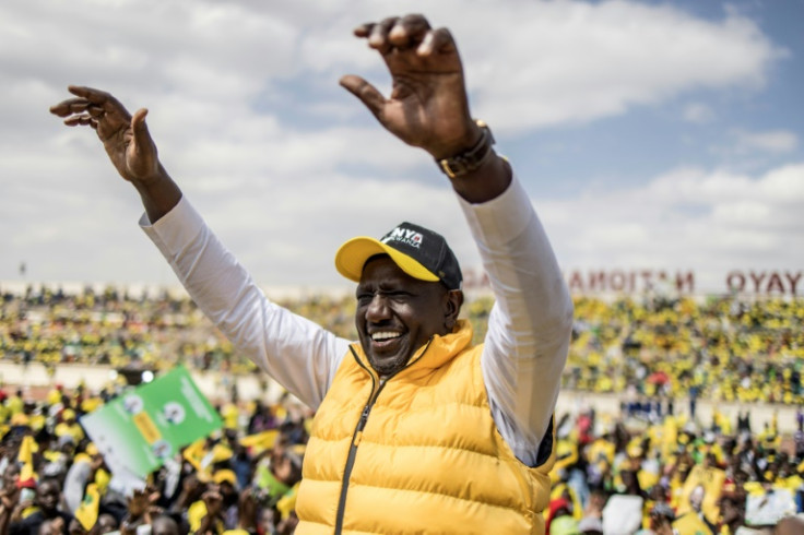 Kenya's incoming president has pledged to tackle the country's economic woes and reach out to rivals