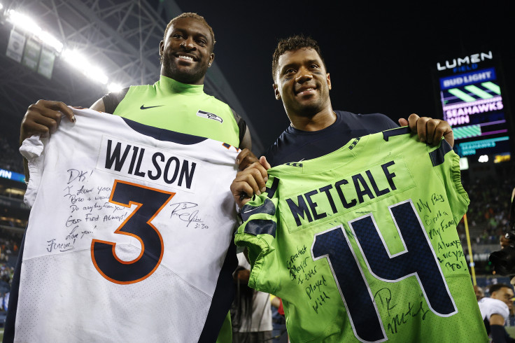 DK Metcalf, Russell Wilson