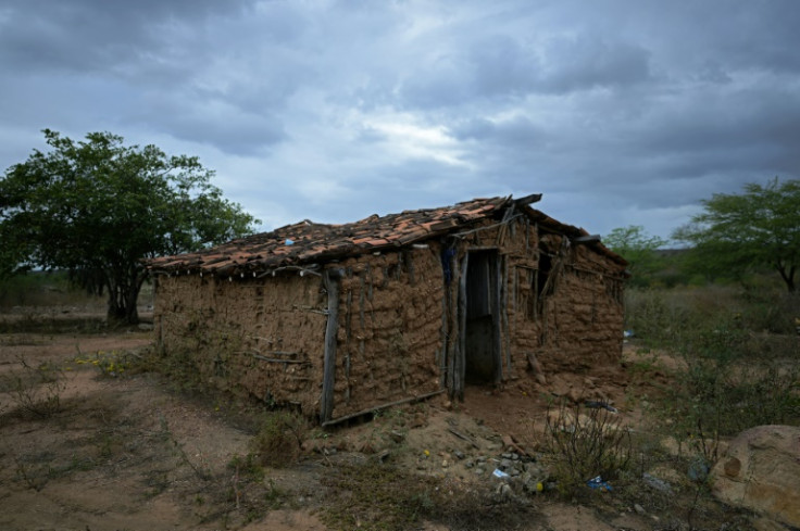 Startkly beautiful but deeply impoverished, Brazil's Sertao region is still dotted by traditional "taipa" houses made of mud and sticks