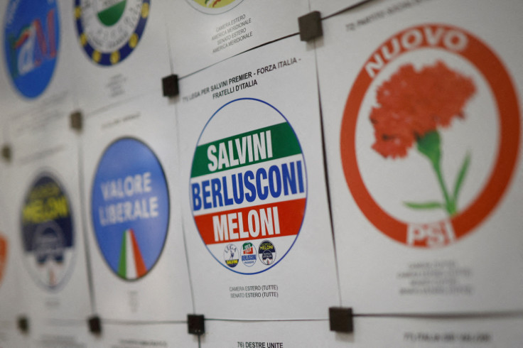 Election campaign posters in Rome