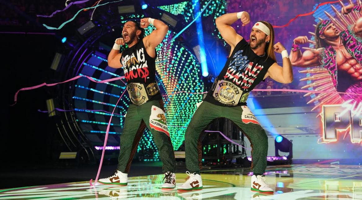 WWE Legend Dishes Thoughts On AEW Co Founders Joining Rival Company   Young Bucks Aew 