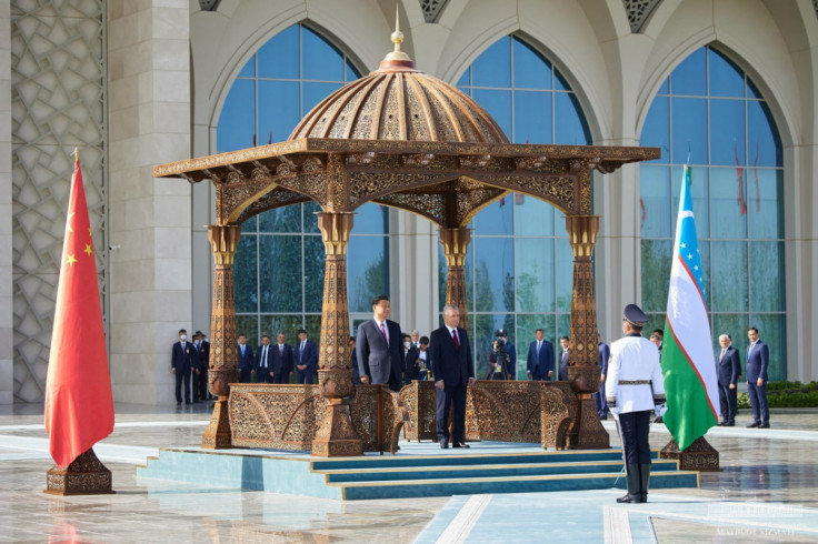 China's President Xi Jinping visits Uzbekistan