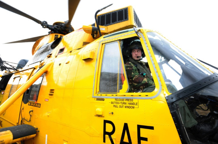 William and his wife Catherine lived on the nearby island of Anglesey while he was a search and rescue helicopter pilot