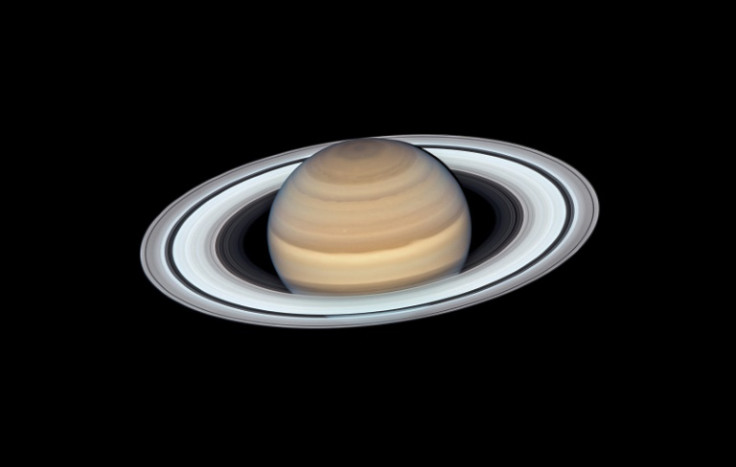 Saturn, the sixth planet from the Sun