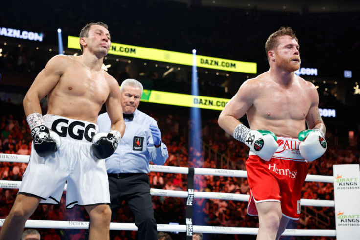 Canelo Alvarez and Gennadiy Golovkin