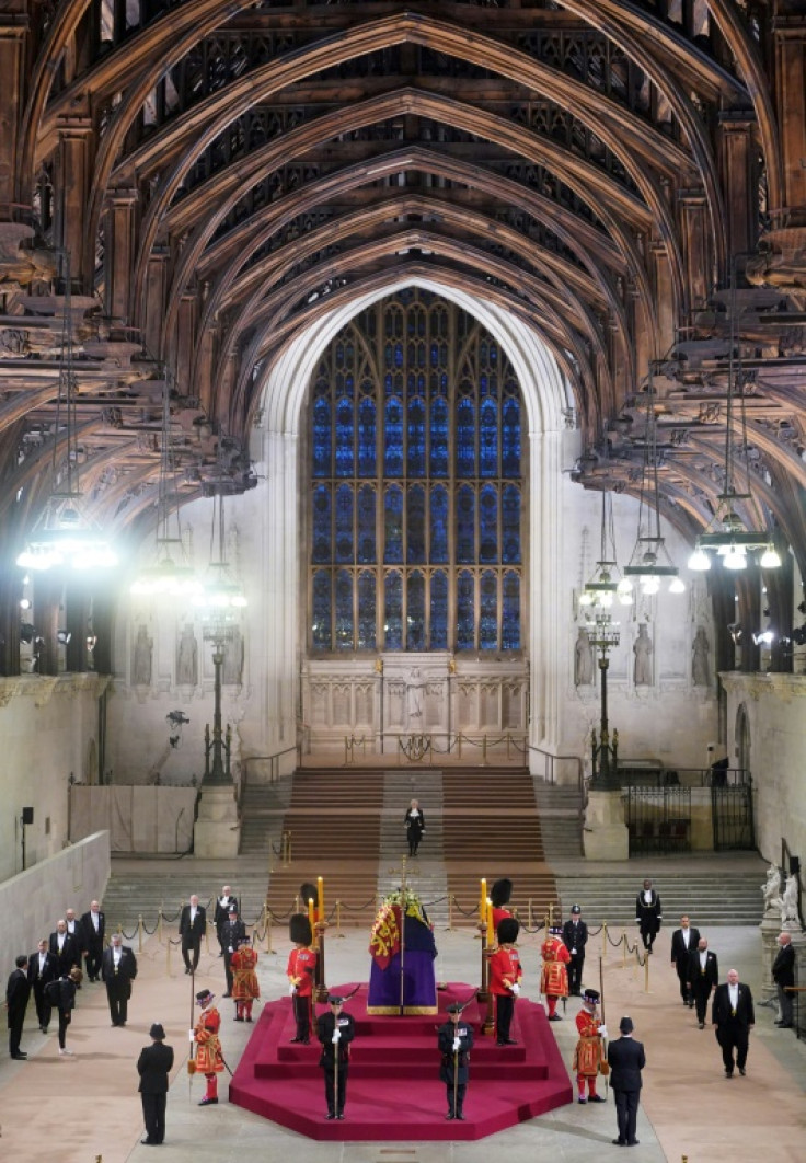 Chrissy Heerey was the last member of the public to pay their respects to the queen's coffin as it lay in state at Westminster Hall