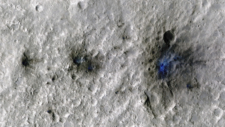 Craters formed by a September 5, 2021, meteoroid impact on Mars