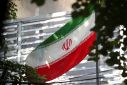 Iranian flag is seen at the Embassy of the Islamic Republic of Iran, in Tirana