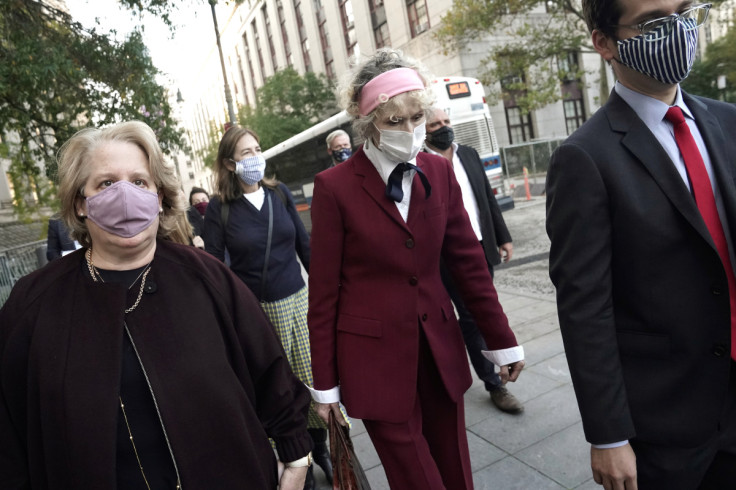 FILE PHOTO - U.S. President Donald Trump rape accuser E. Jean Carroll departs from her hearing at federal court