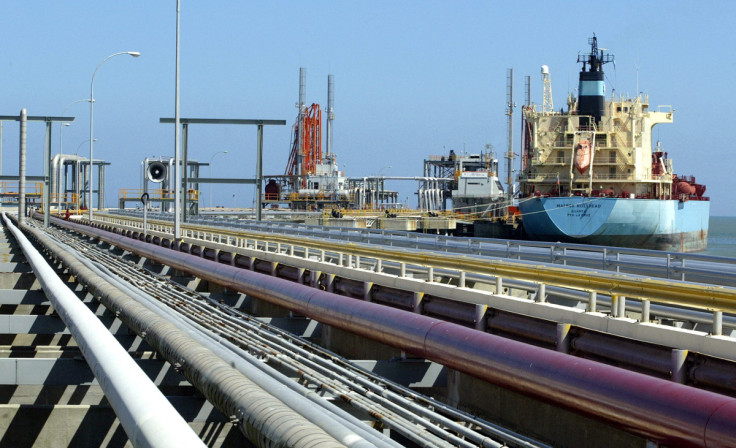 An oil tanker is berthing at the Jose oil terminal in Venezuela. Archive photo with no date