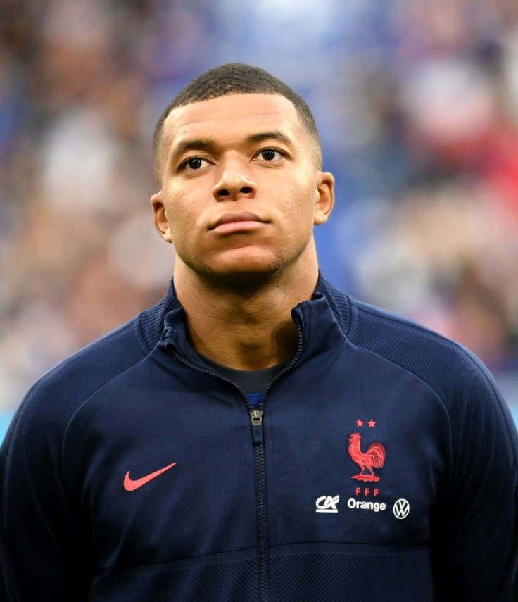 Kylian Mbappe refused to take part in a photo shoot on Monday amid a row over image rights