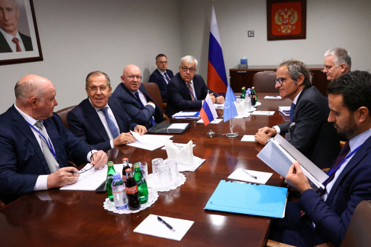 Russia's Foreign Minister Lavrov meets IAEA Director-General Grossi in New York City