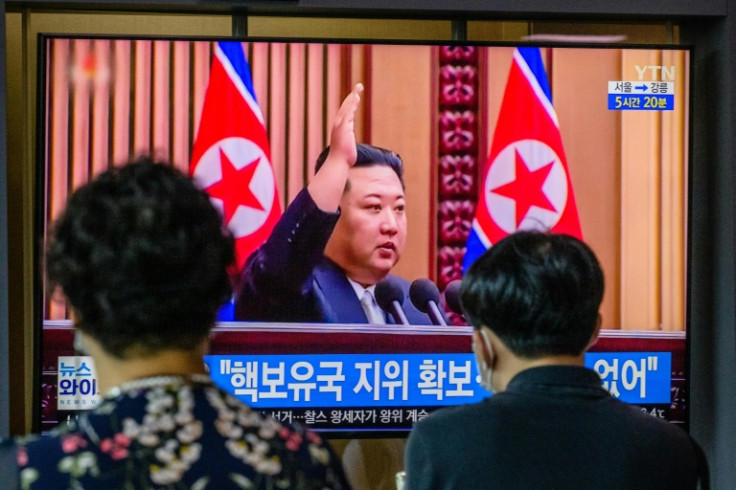 North Korean leader Kim Jong Un has said his nation's status as a nuclear power is 'irreversible'