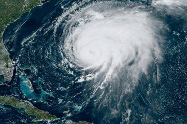 This image obtained from the National Oceanic and Atmospheric Administration shows Hurricane Fiona at 10:50 EDT (14:50 GMT) on September 22, 2022