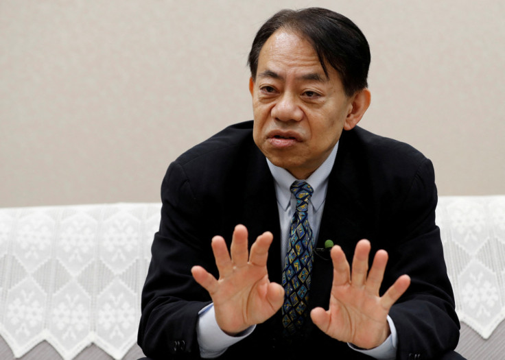 Asian Development Bank President-elect Masatsugu Asakawa speaks during an interview with Reuters in Tokyo