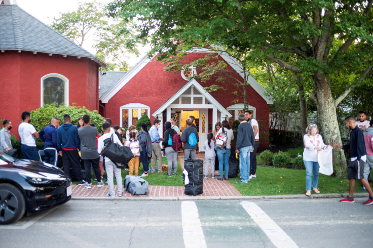 Venezuelan migrants arrive at Martha’s Vineyard