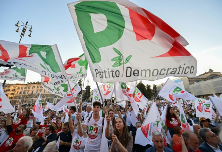The centre-left Democratic Party, led by former prime minister Enrico Letta, says Meloni is a danger to democracy