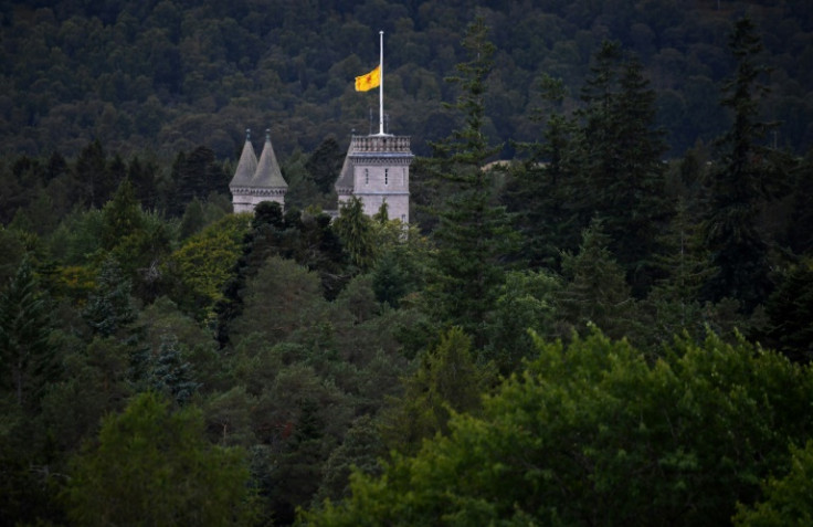 The River Dee runs through the royal family's Balmoral estate