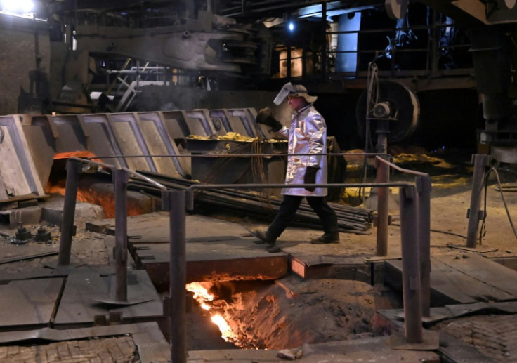 After the Russian invasion began, work halted at the complex for a month