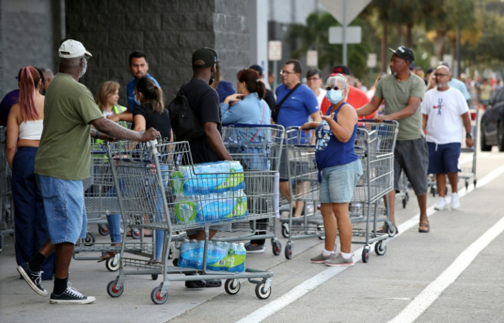 People in the US state of Florida were preparing for the storm's imminent arrival