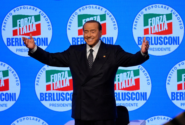 Italy's Berlusconi holds Forza Italia's closing rally in Milan