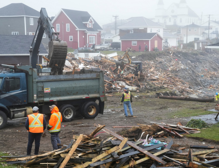 Aftermath of Hurricane Fiona in Newfoundland