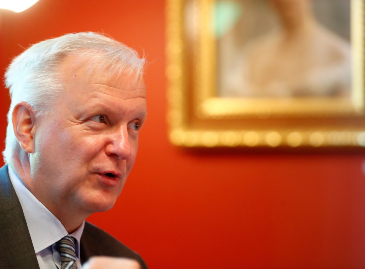 Finland's central bank governor Rehn in Helsinki