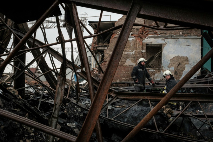 Firefighters in Kharkiv are kept busy by frequent Russian strikes targeting transport and power utilities