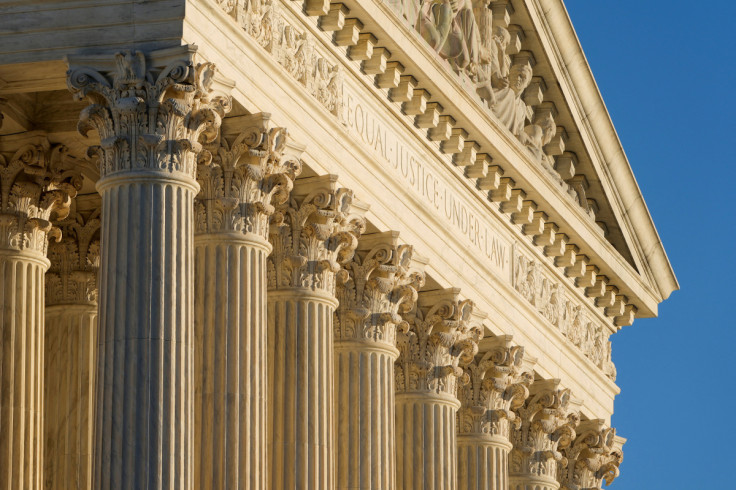 The U.S. Supreme Court stands in Washington