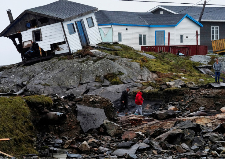 The aftermath of Hurricane Fiona in Newfoundland