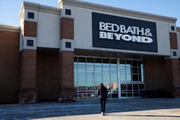 People shop at Bed Bath & Beyond in Michigan