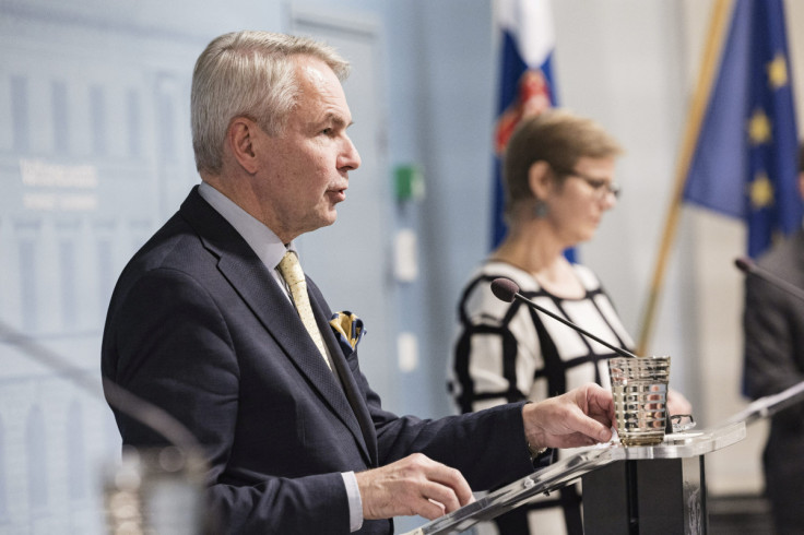 Finnish Government press conference on Russian visas