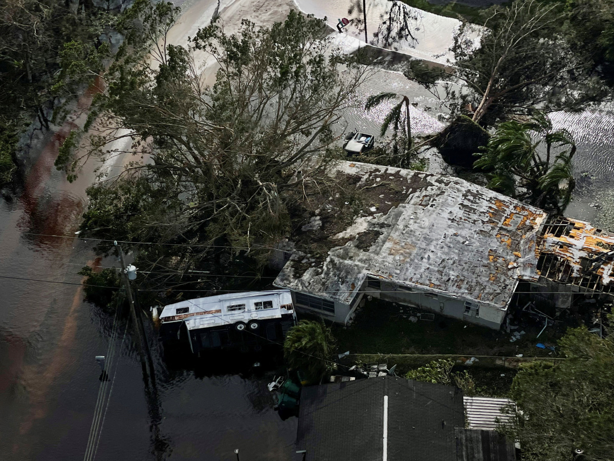 A Florida Town Rebuilt After One Hurricane Endures Another ...