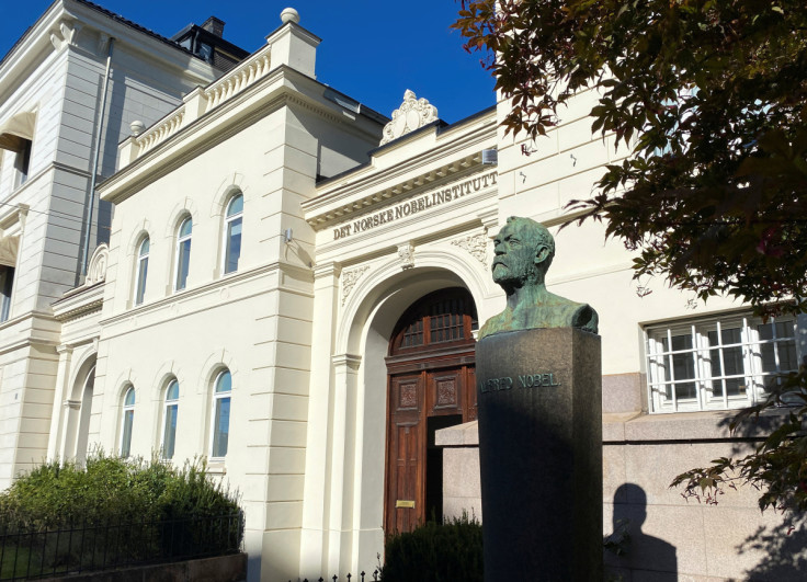 View of Norwegian Nobel Institute in Oslo