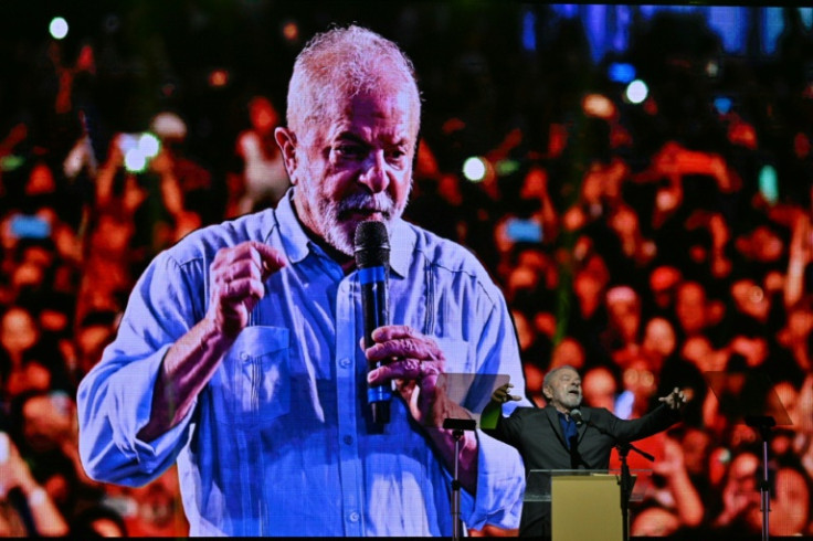 Ex-president Luiz Inacio Lula da Silva, the front-runner in the presidential race, has also clashed with the press -- but has a more classic political style
