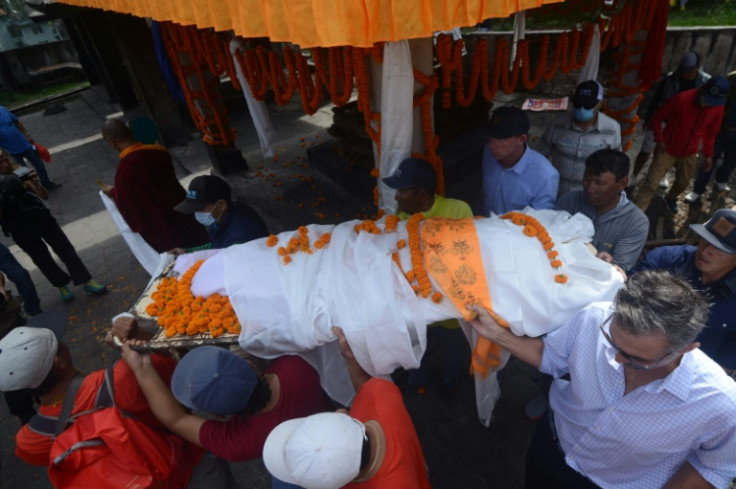 The body of renowned US ski mountaineer Hilaree Nelson, who died on Nepal's Manaslu peak, was cremated in Kathmandu on Sunday